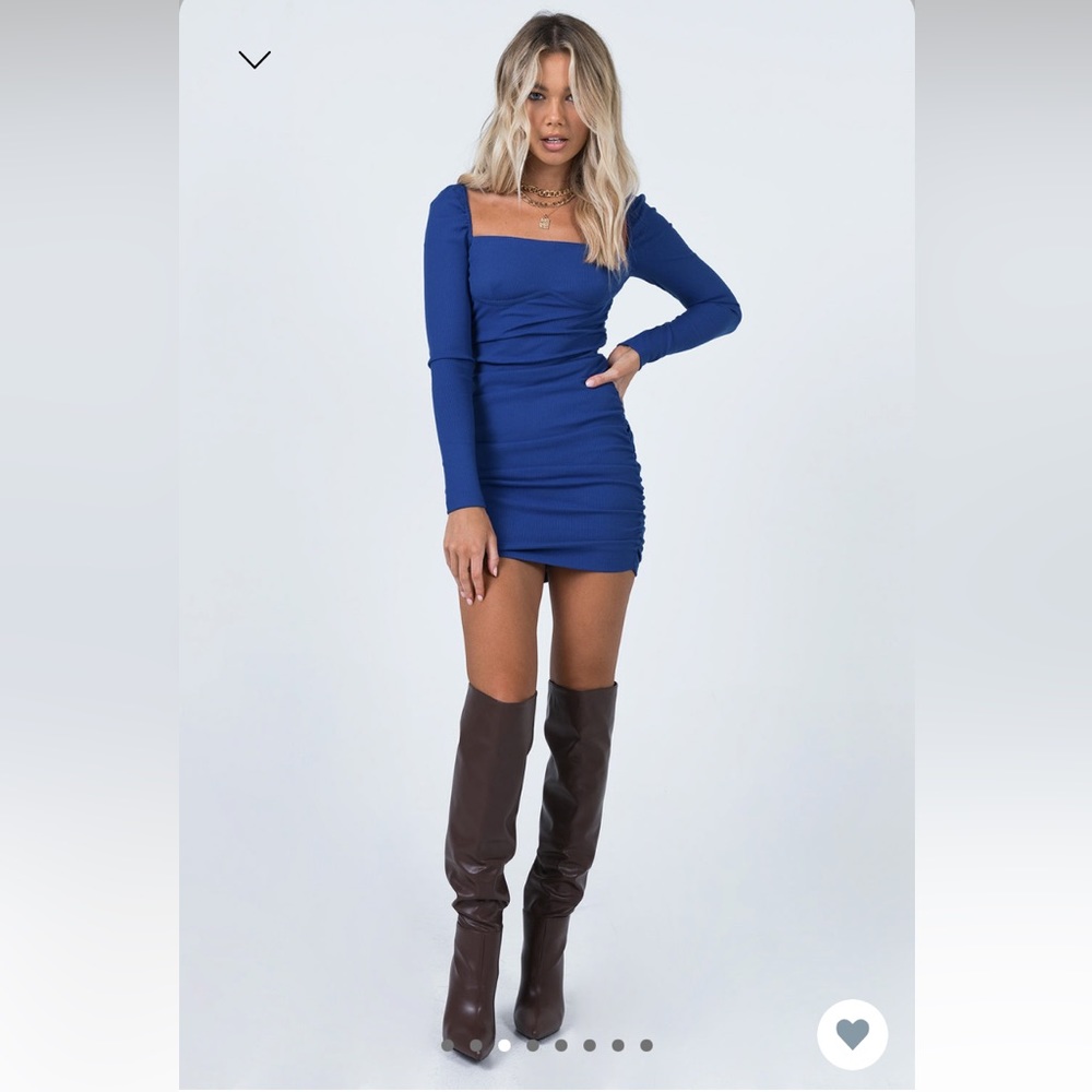 Portia Mini Blue Dress